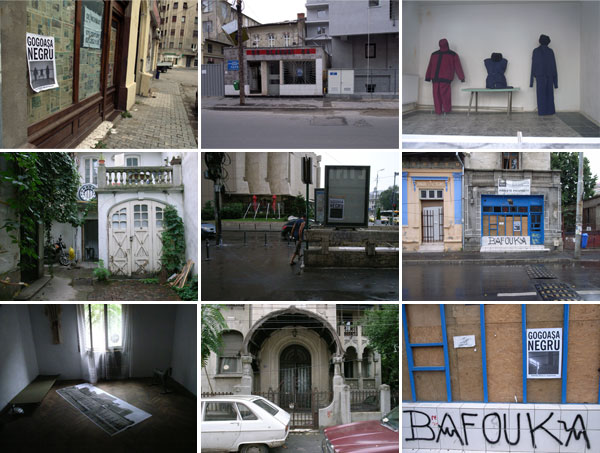Gogoasa Negru - Various Locations - Strada Batistei, Icoanei, Apostoli, Alexandru Philipede